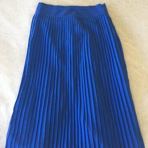 J. Crew Accordion Midi Skirt
